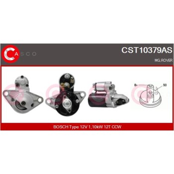 Motor de arranque - CASCO CST10379AS