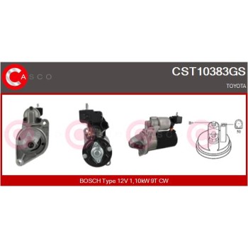 Motor de arranque - CASCO CST10383GS