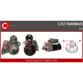 Motor de arranque - CASCO CST10409AS