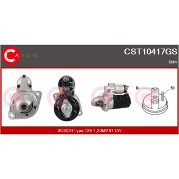 Motor de arranque - CASCO CST10417GS