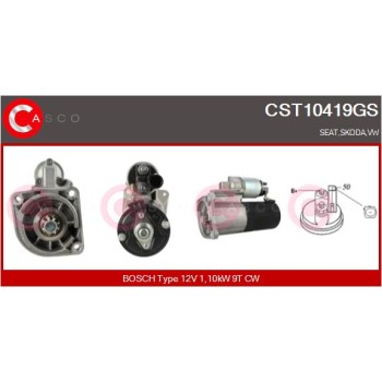 Motor de arranque - CASCO CST10419GS