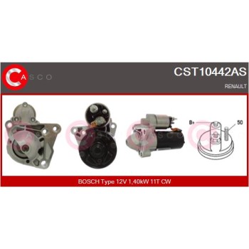 Motor de arranque - CASCO CST10442AS