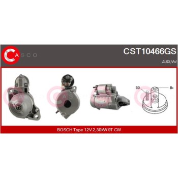 Motor de arranque - CASCO CST10466GS