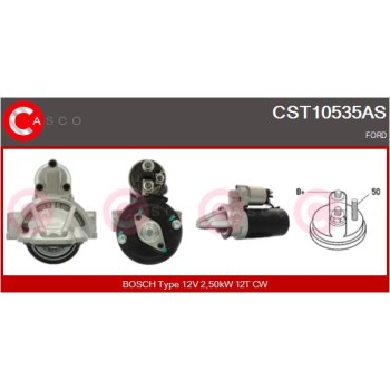 Motor de arranque - CASCO CST10535AS