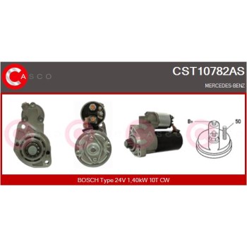 Motor de arranque - CASCO CST10782AS