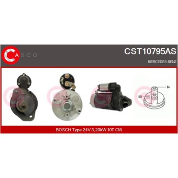 Motor de arranque - CASCO CST10795AS