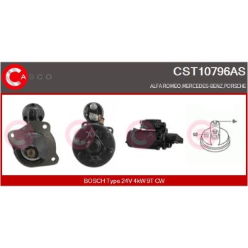 Motor de arranque - CASCO CST10796AS