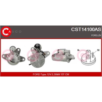 Motor de arranque - CASCO CST14100AS