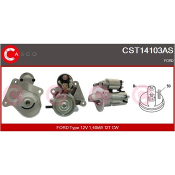 Motor de arranque - CASCO CST14103AS