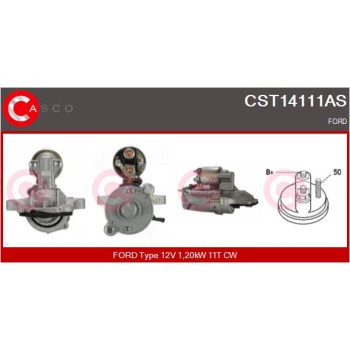 Motor de arranque - CASCO CST14111AS