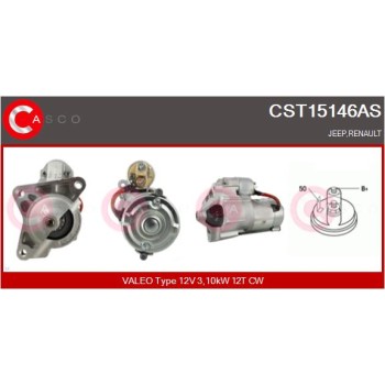 Motor de arranque - CASCO CST15146AS