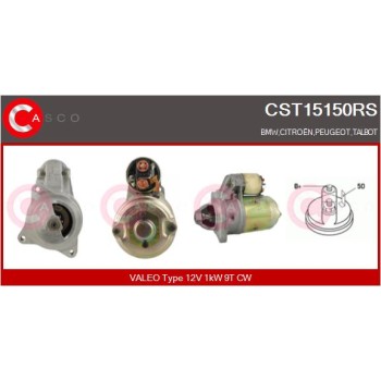 Motor de arranque - CASCO CST15150RS