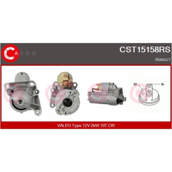 Motor de arranque - CASCO CST15158RS