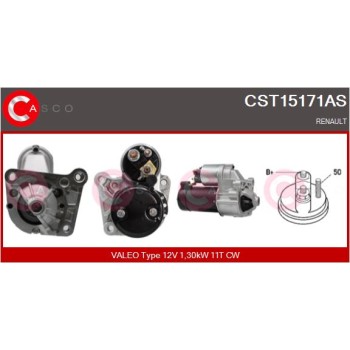 Motor de arranque - CASCO CST15171AS