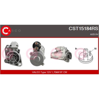 Motor de arranque - CASCO CST15184RS