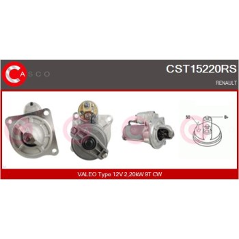 Motor de arranque - CASCO CST15220RS