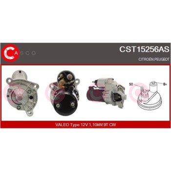 Motor de arranque - CASCO CST15256AS