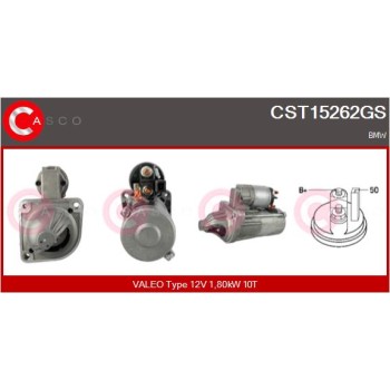 Motor de arranque - CASCO CST15262GS