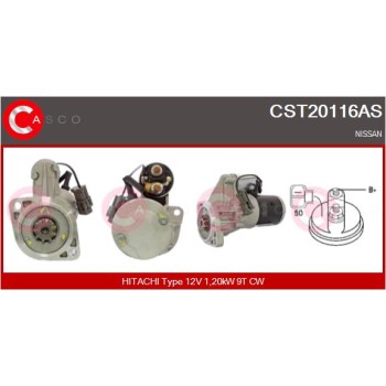 Motor de arranque - CASCO CST20116AS