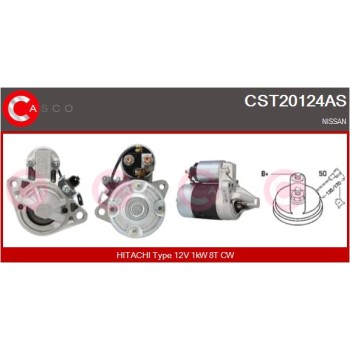 Motor de arranque - CASCO CST20124AS