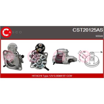 Motor de arranque - CASCO CST20125AS