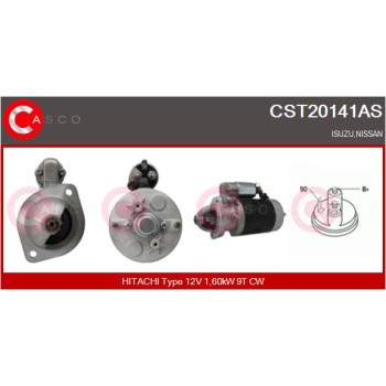 Motor de arranque - CASCO CST20141AS