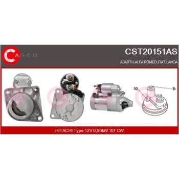 Motor de arranque - CASCO CST20151AS