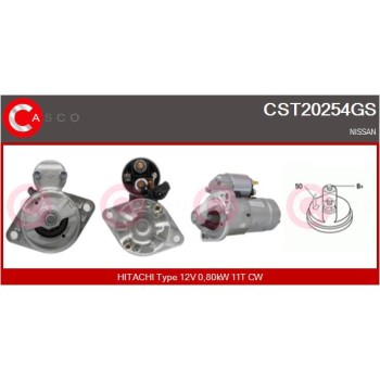 Motor de arranque - CASCO CST20254GS