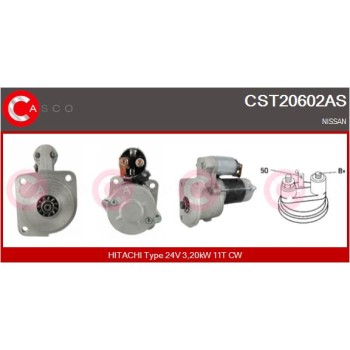 Motor de arranque - CASCO CST20602AS