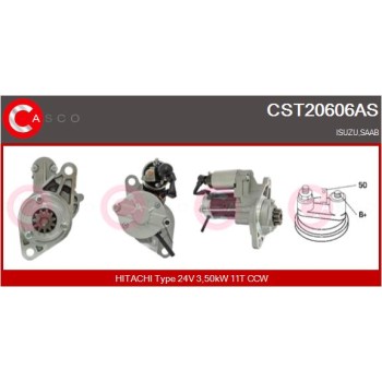 Motor de arranque - CASCO CST20606AS