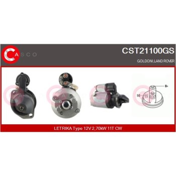 Motor de arranque - CASCO CST21100GS