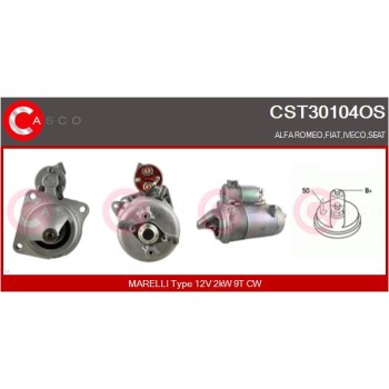 Motor de arranque - CASCO CST30104OS