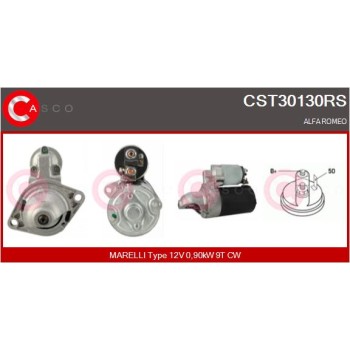 Motor de arranque - CASCO CST30130RS