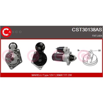 Motor de arranque - CASCO CST30138AS