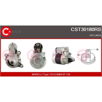 Motor de arranque - CASCO CST30180RS