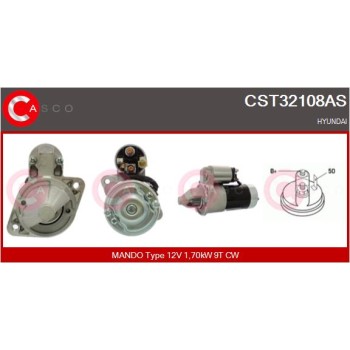 Motor de arranque - CASCO CST32108AS