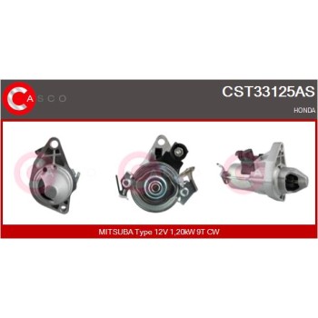 Motor de arranque - CASCO CST33125AS