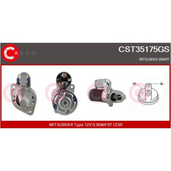 Motor de arranque - CASCO CST35175GS