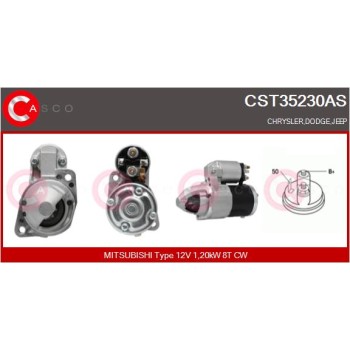 Motor de arranque - CASCO CST35230AS