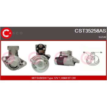 Motor de arranque - CASCO CST35258AS