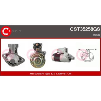 Motor de arranque - CASCO CST35258GS