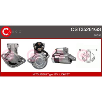 Motor de arranque - CASCO CST35261GS