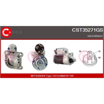 Motor de arranque - CASCO CST35271GS