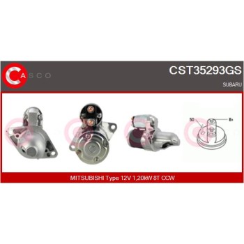 Motor de arranque - CASCO CST35293GS