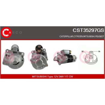 Motor de arranque - CASCO CST35297GS