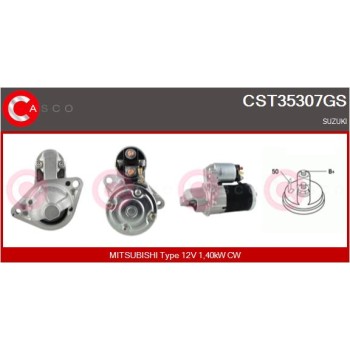 Motor de arranque - CASCO CST35307GS