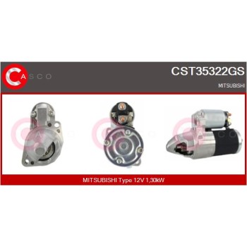 Motor de arranque - CASCO CST35322GS