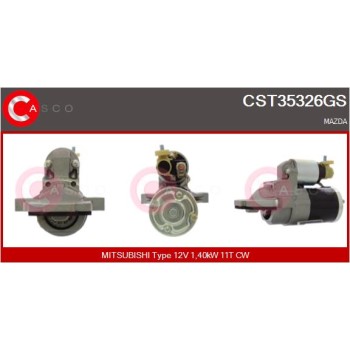 Motor de arranque - CASCO CST35326GS