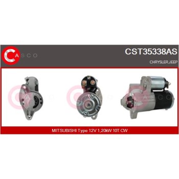 Motor de arranque - CASCO CST35338AS