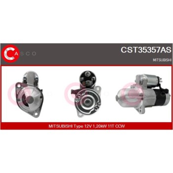 Motor de arranque - CASCO CST35357AS